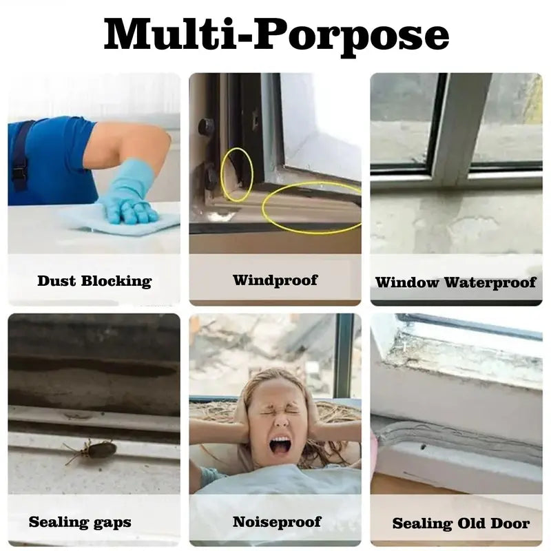 Clear Window Sealing Tape – Waterproof, Draftproof & Easy to Remove