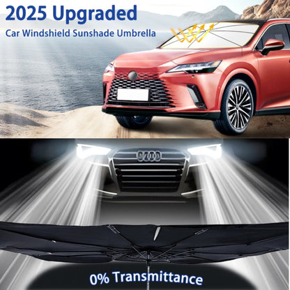 🔥Limited-time offer - 2026 Upgraded Car Windshield Sun Shade Umbrella