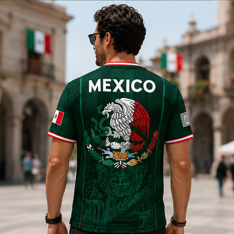 2026 Mexico Chichén Itzá Football Jersey ⚽ Vintage Pyramid Design | Limited Edition Fan