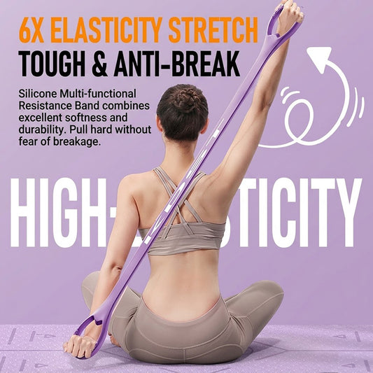 Figure 8 Resistance Bands – Silicone Exercise Bands for Women