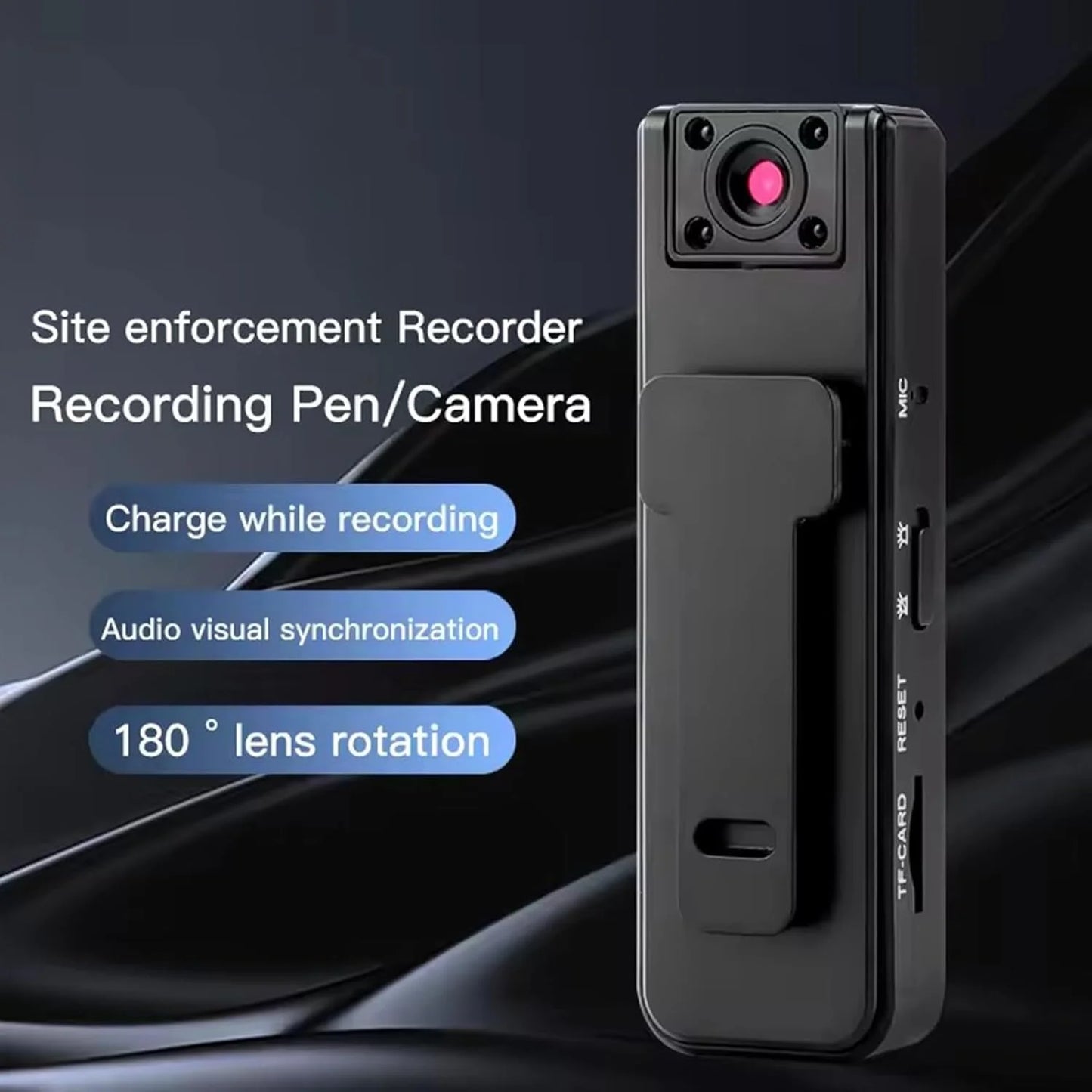 1080p HD Body Cameras with Audio and Video Recording
