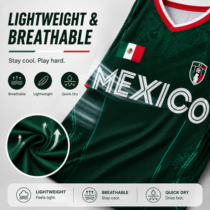 2026 Mexico Soccer Jersey – Retro Chichén Itzá Pyramid Football Shirt 🇲🇽⚽
