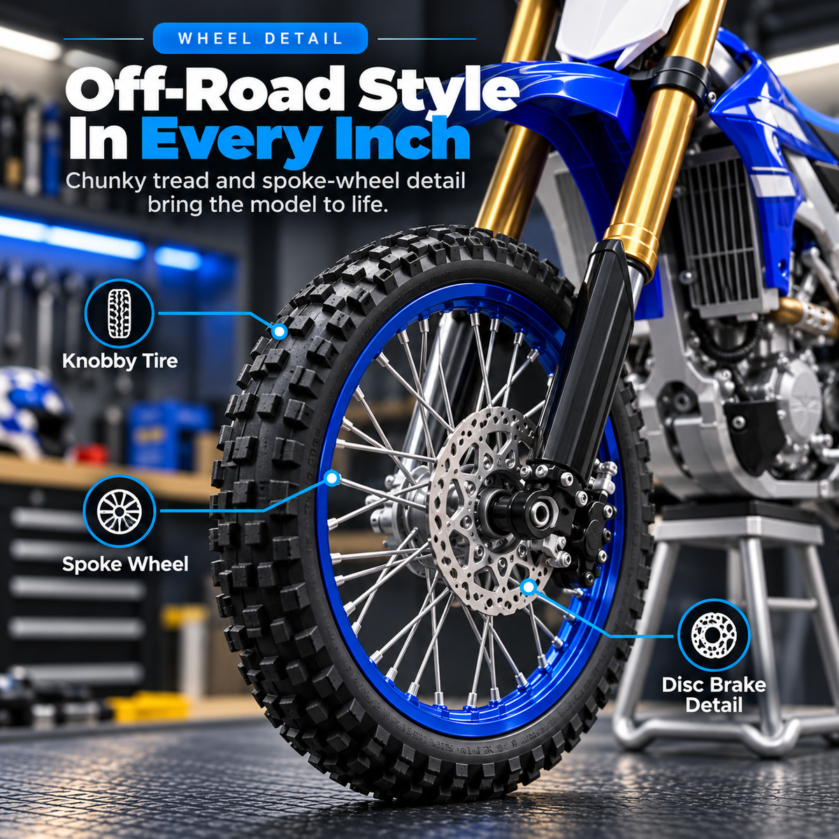 🏁 DIY Motocross Dirt Bike Model Kit 🏍️ Build Your Own Racing Legend!