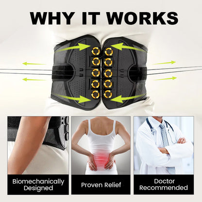 ⏳Time-Limited Special⏰Lower Back Support Belt – Targeted Relief, Lightweight, Adjustable 🧘