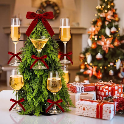 🎁 The Christmas Cocktail Tree – A Holiday Centerpiece Everyone Will Love