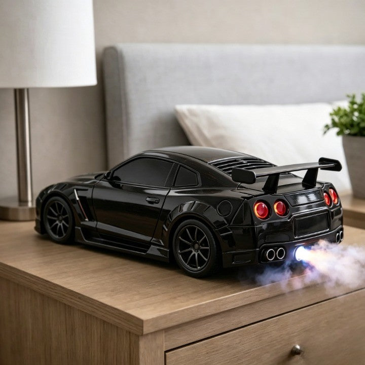 🏎️ 2026 Upgrade Hypercar Alarm Clock - Realistic Engine Revving & Motion Light Effects