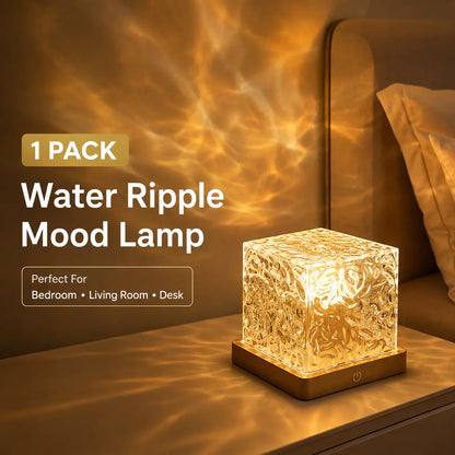Rechargeable Wave Projector – 16 Color Shower Light, Remote Controlled & Waterproof