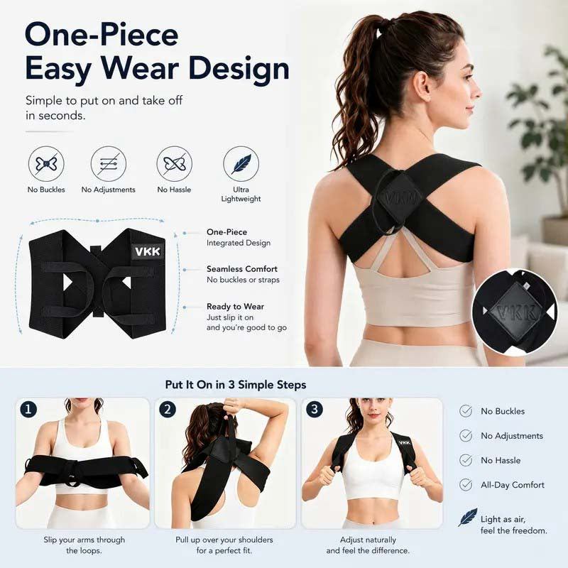Shoulder Straps - Posture Support Straps for Men & Women 🧘