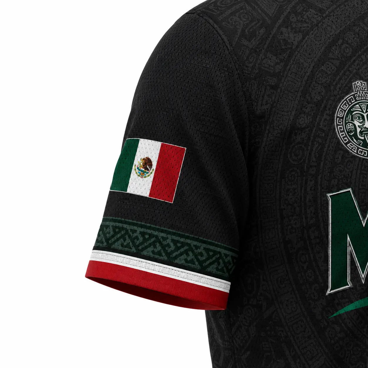Men’s Mexico Heritage V-Neck Graphic Tee for Summer