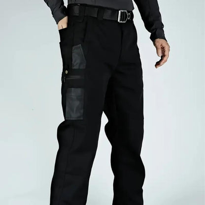 🔥Buy 2 Free Shipping👖Men's Solid Color Camouflage Printed Pocket Zipper Waterproof Tactical Work Pants
