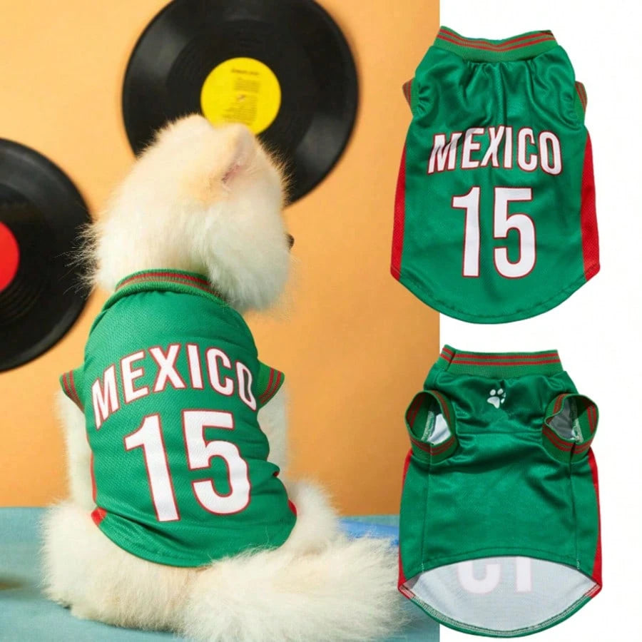 ⚽🐾 2026 North America Football Fan Pet Jersey