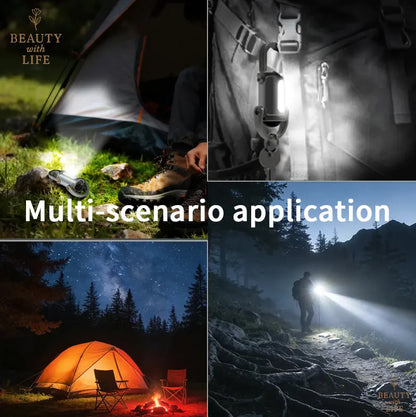 Rechargeable Mini Keychain Flashlight - 800 Lumens EDC Light