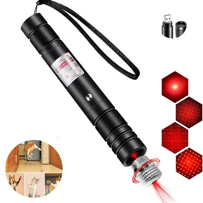 Rechargeable Green Laser Pointer/ Line Light Flashlight