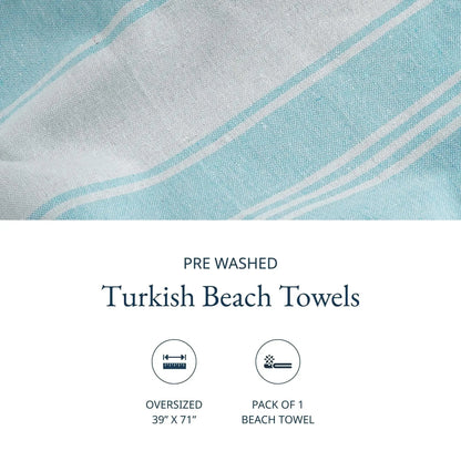 🔥Summer Hot Sale 48%OFF🌴 Lightweight XL Flat-Weave Beach Towel