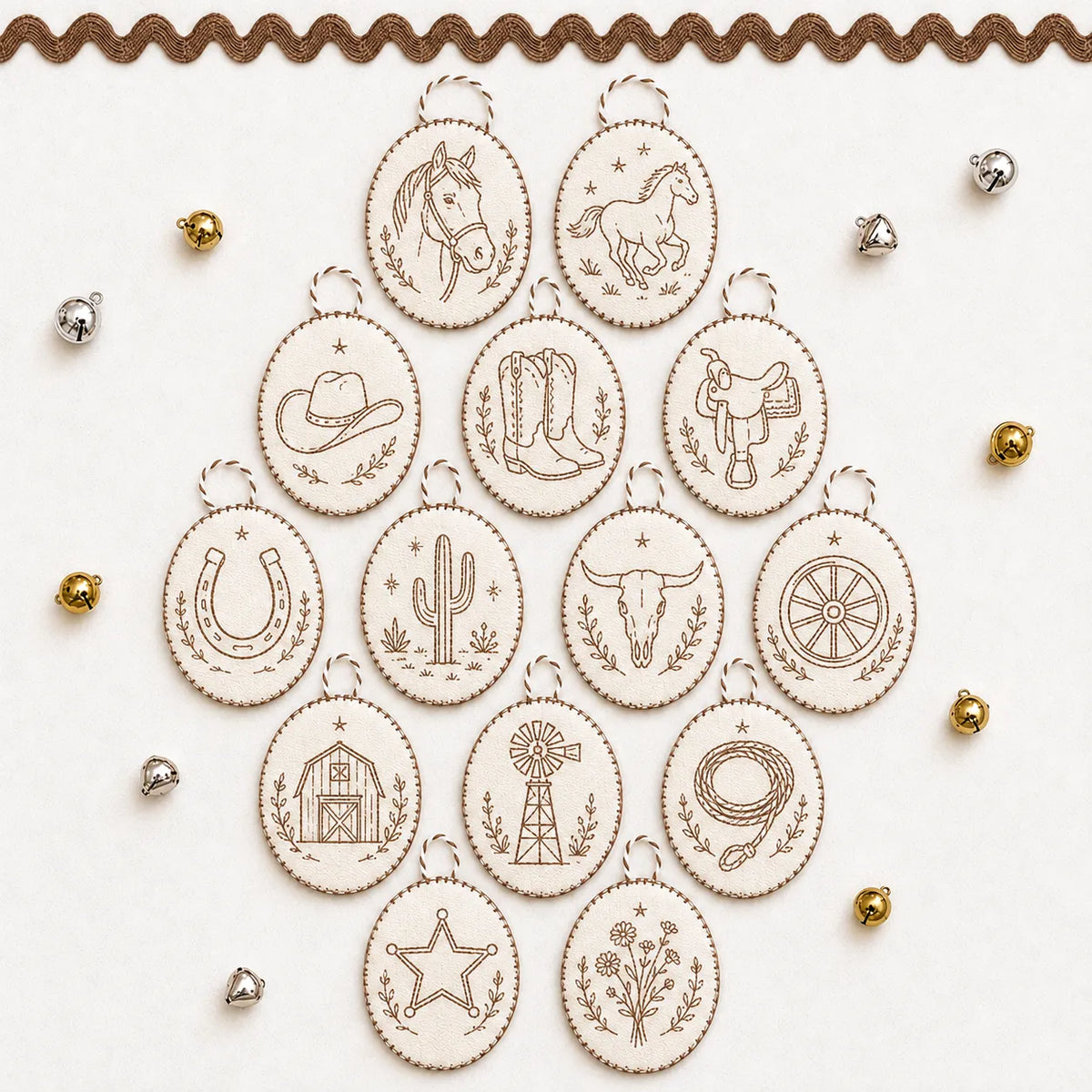 🧵Beginner-Friendly DIY Heirloom Oval Embroidery Ornament Kit Collection | Complete Kit with All Tools & Step-by-Step Guide Included 💕