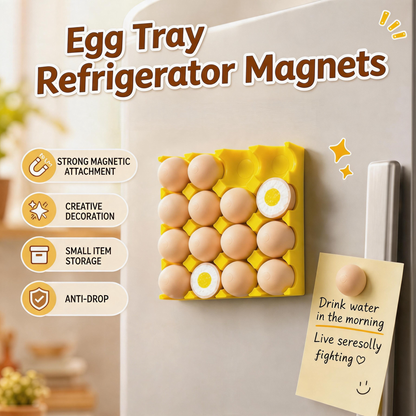 Buy 1 Get 1 Free🥚Egg Carton Fridge Magnet Set