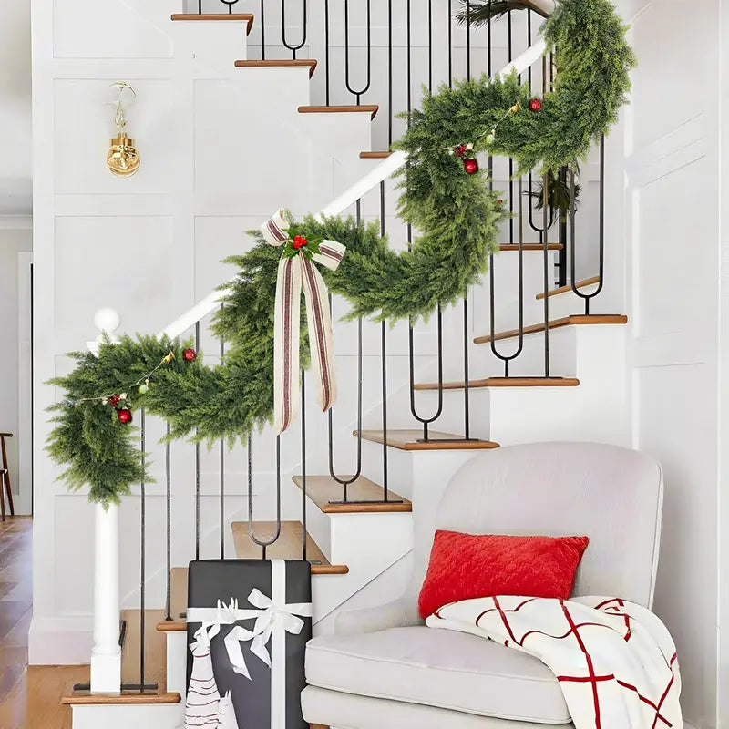 6FT Real Touch Artificial Cedar Garlands