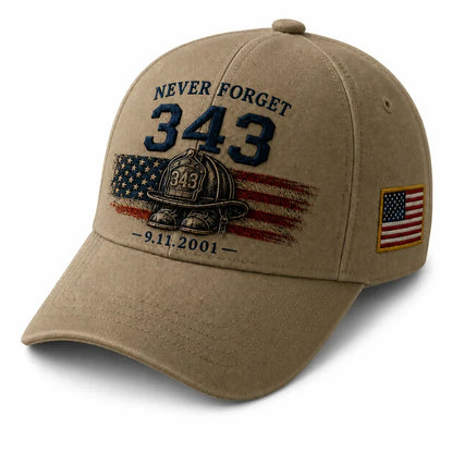 🧢Never Forget 343 Memorial Cap