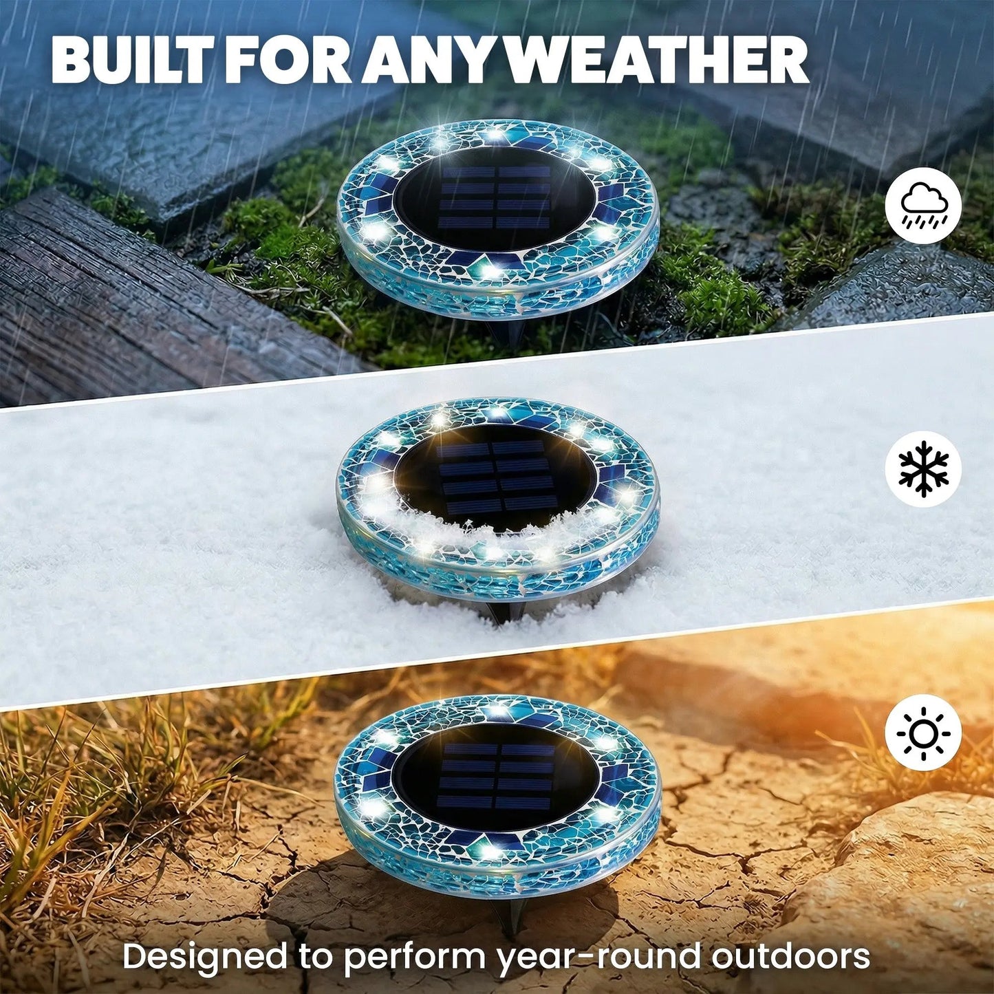 ✨ 49% OFF☀️Mosaic Disk Light | Stunning Geometric Glow for Any Space