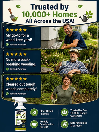 [Effortless and Stress-Free Yard Weed Control] Home Weed Killer
