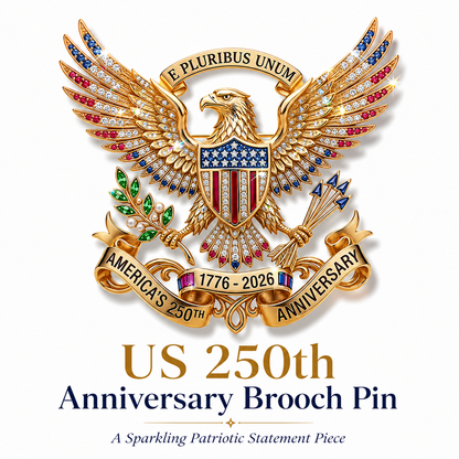 🔥Last Day 60% OFF🔥US 250th Anniversary Brooch Pin