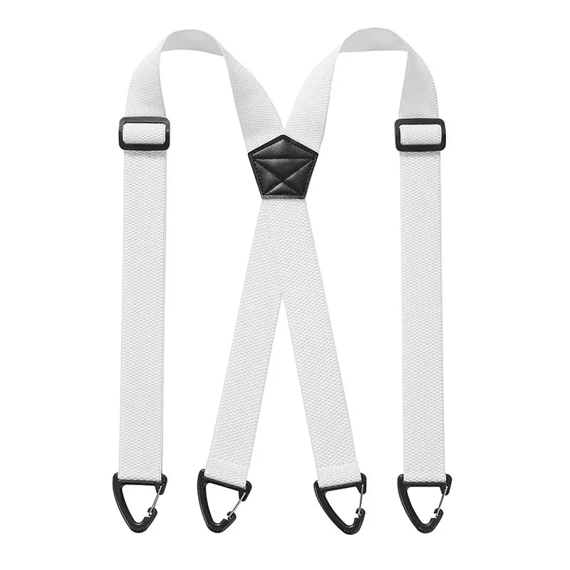 ⏰Men's X-Back Suspenders with Hook Clips