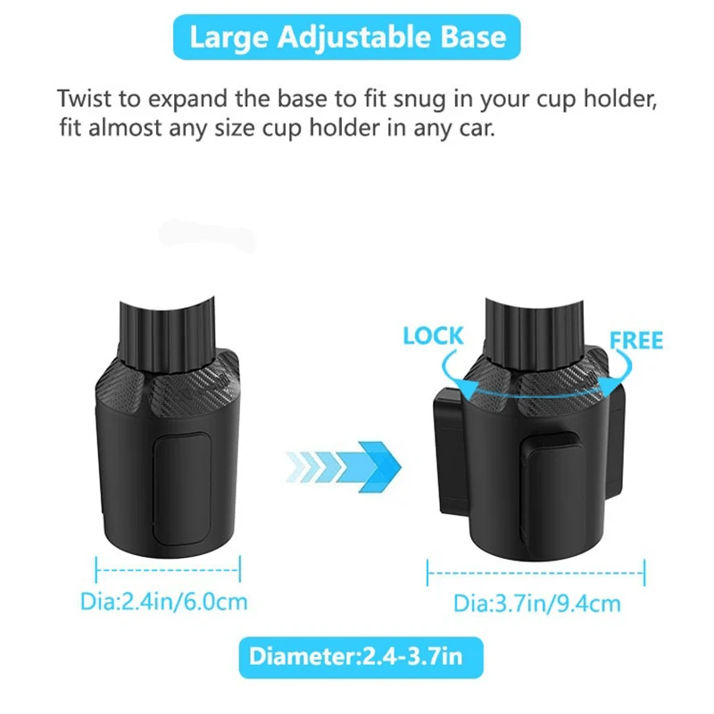 🎉 360° Rotating Car Food Tray & Phone Holder