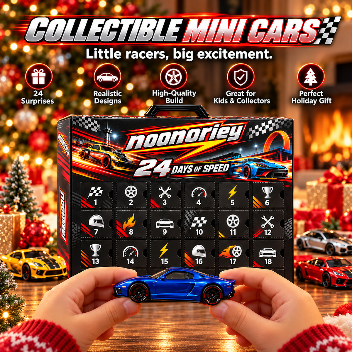 24-Day Christmas Countdown | Gifts for Toy Car Collectors!