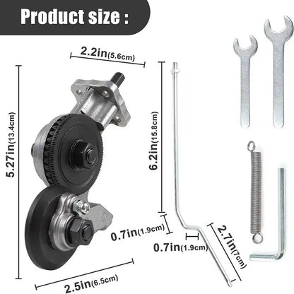 Electric Drill Mounted Metal Cutter for Iron Steel Aluminum Sheet