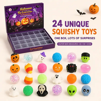 24-Piece Halloween Squishy Surprise Box