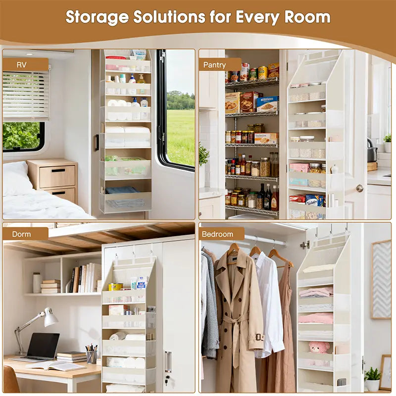 Heavy Duty Over-the-Door Multipurpose Storage Bag