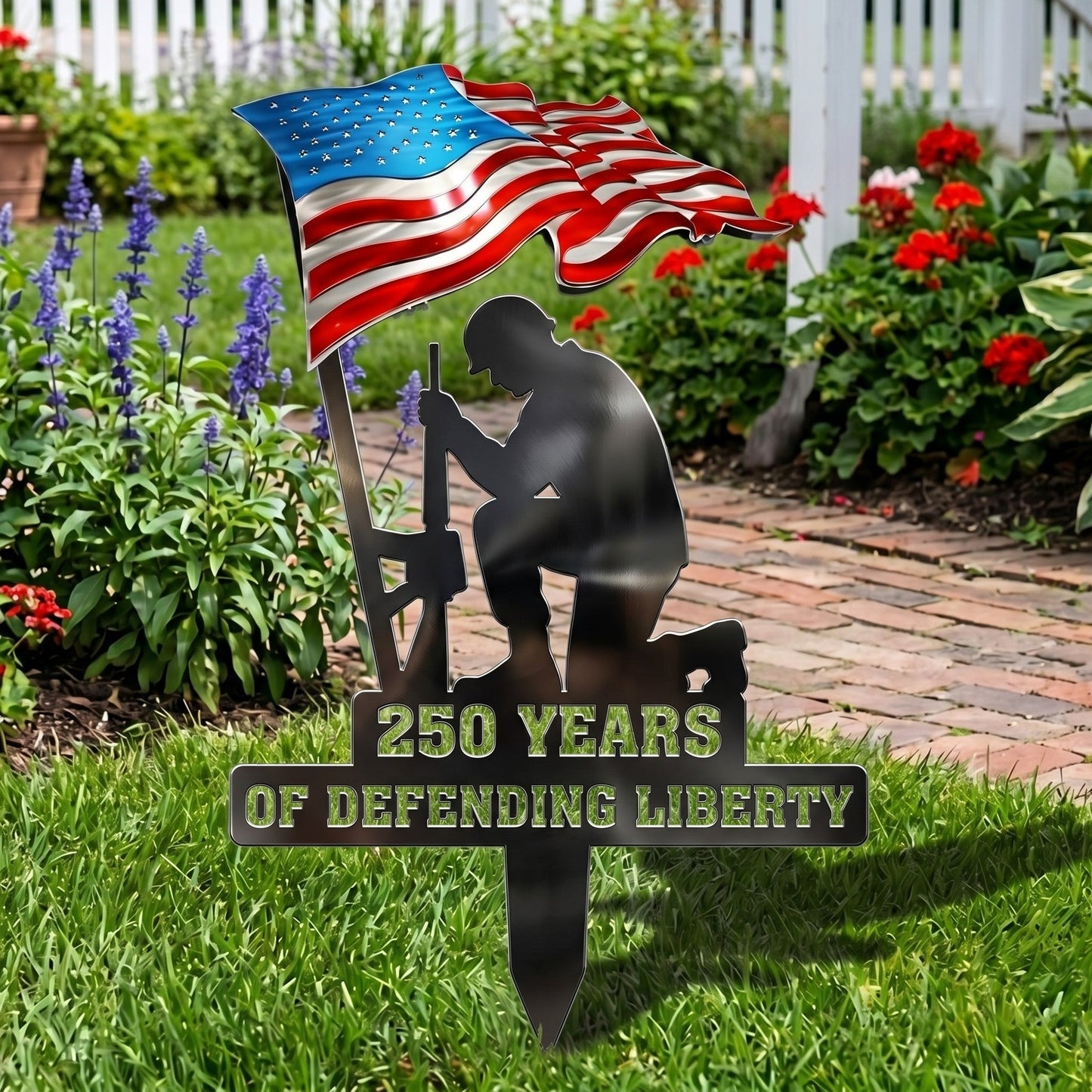 🔥Last Day 49% OFF -250th Anniversary Garden Stake