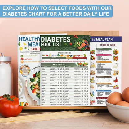 🚚Buy 2 Free Shipping🥒Diabetes Food List & Meal Planner