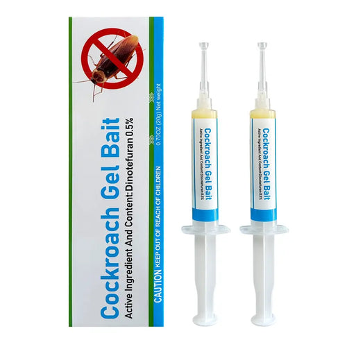 2-Pack Cockroach Gel Bait Syringes