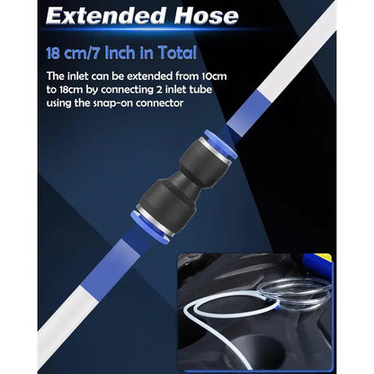 12V 100W Efficient Powerful Self-Priming Oil Pump, 30min Continuous Car Tool for Engine Oil Change, Electric Fluid Transfer for Gear/Transmission Fluid Removal, Efficient Pump,toolupgrade