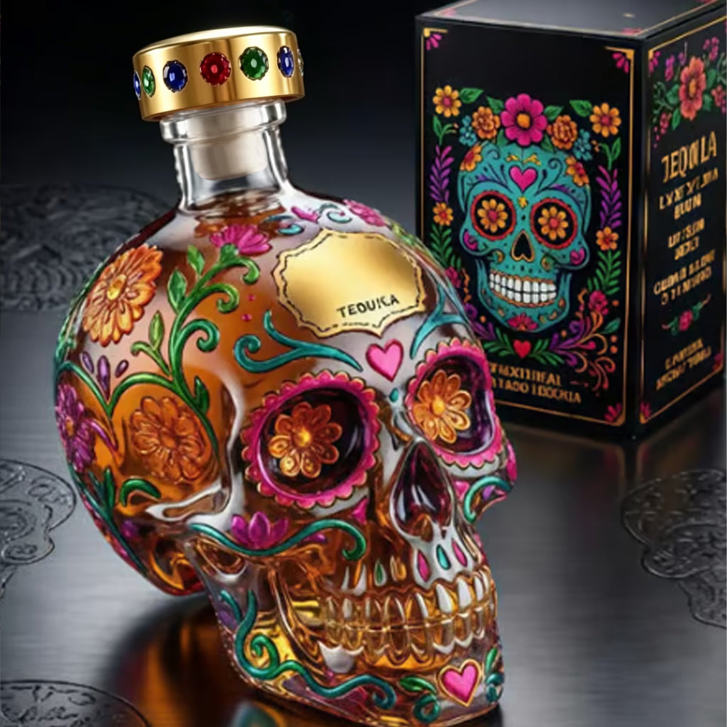 Dead Limited Edition Tequila Bottle