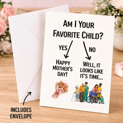 Funny Mothers Day Card for Mom