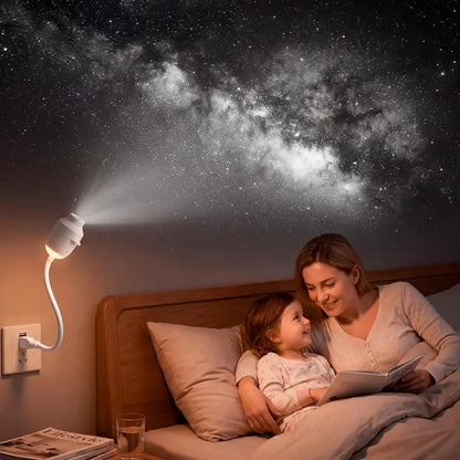 2-in-1 Starry Sky Projector Night Light