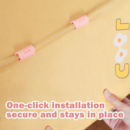 🛏️ 6 PCS Bed Sheet Holder Clips – Easy-Lock Fasteners for Neater, Stay-in-Place Bedding ✨