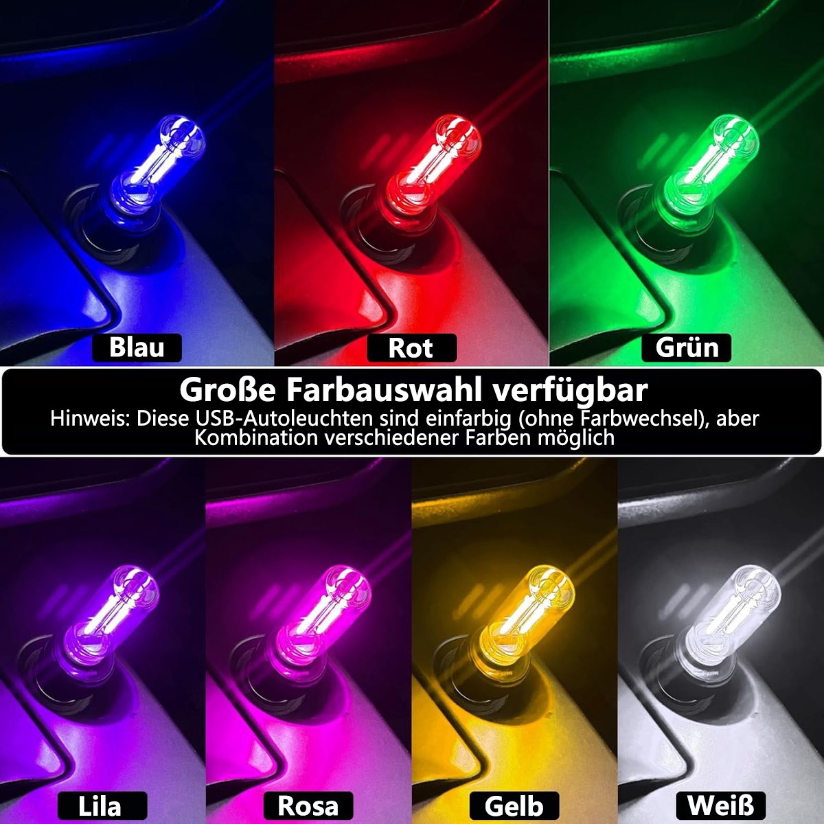💡USB-Nachtlichtbirne fürs Auto