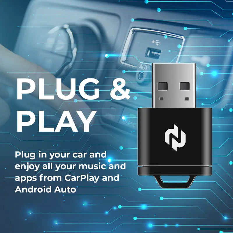 2027 Wireless CarPlay & Android Auto Adapter