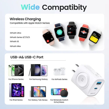 🔋⚡3-in-1 Magnetic Wireless Cordless