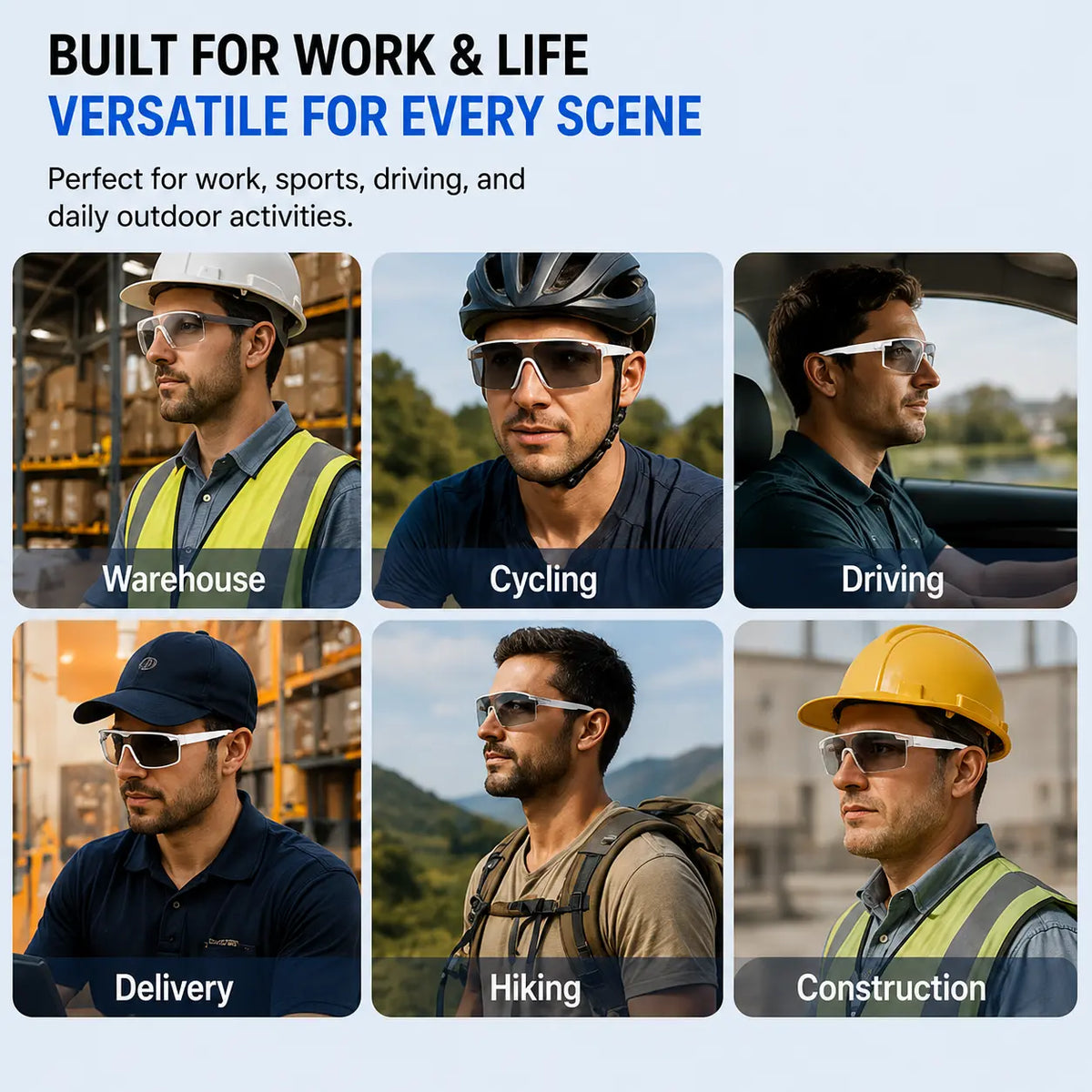 🕶️ VUB Smart Audio Glasses – Photochromic Options & Hands-Free Calls
