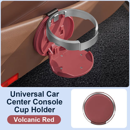 Foldable Car Cup Holder with Hook for Space-Saving Storage