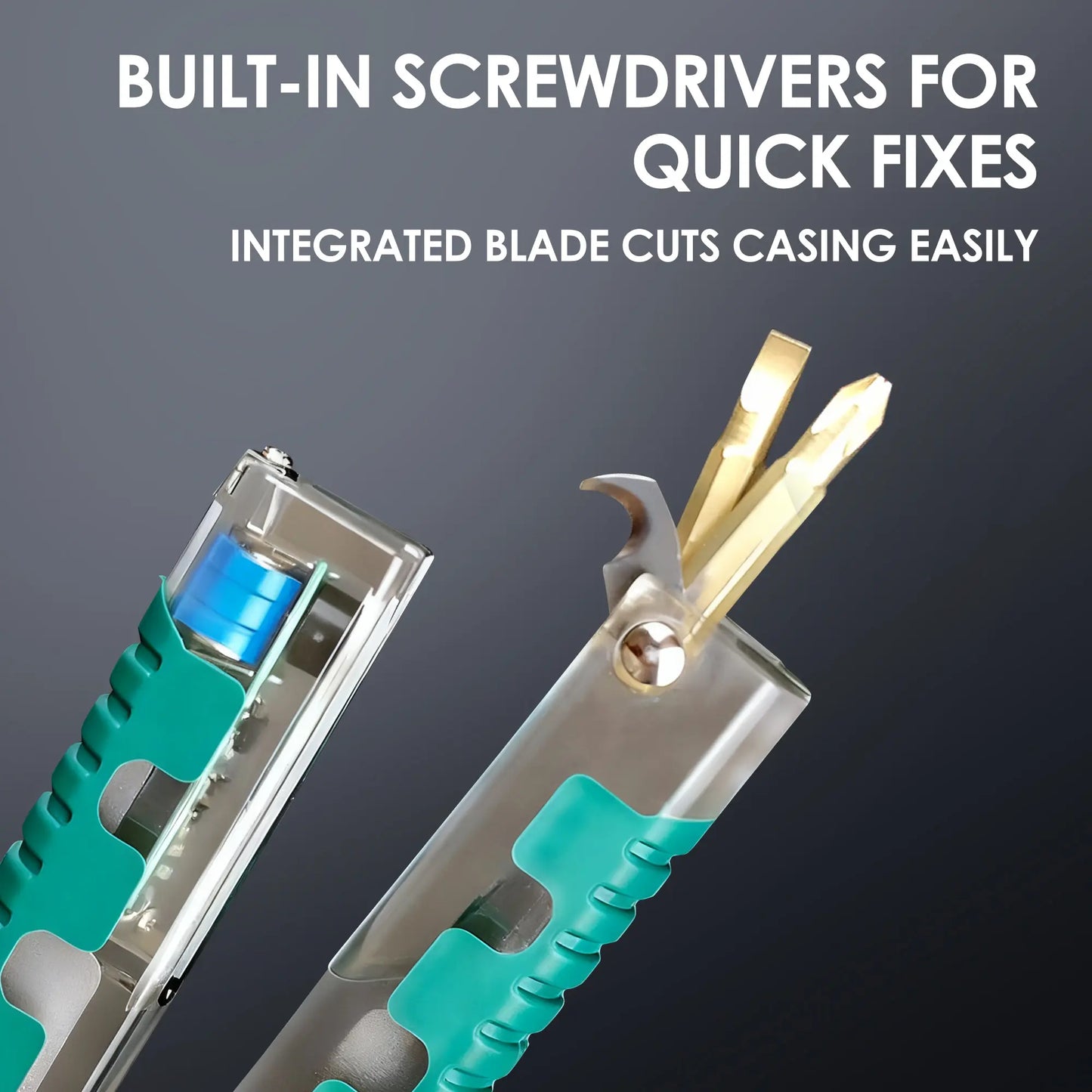 16-in-1 Multi-Function Pliers, Wire Stripper Crimper Cutter with Insulated Grip & Voltage Tester
