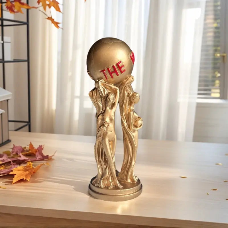 Elegant Resin Goddess Sculpture Figurine