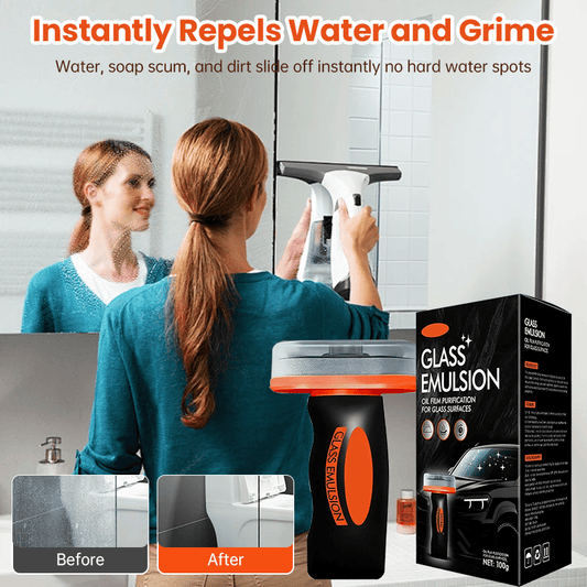 🔥LAST DAY 48% OFF - Glass Oil Film Cleaner