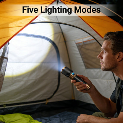 🔦Rechargeable Outdoor Long-Range Ultra-Bright Laser Flashlight