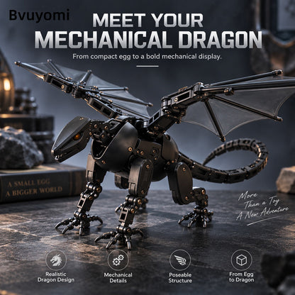 This Egg Transforms Into a Dragon 🐉 – 2-in-1 Mechanical Dragon Figure