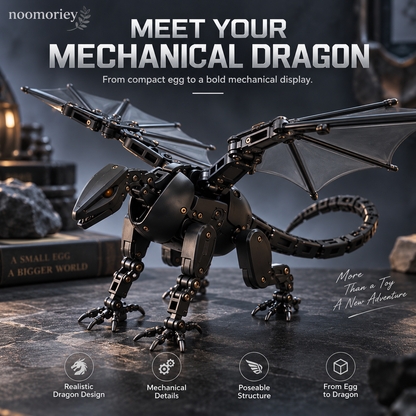 🔥DragonMorph – Egg to Dragon Transforming Mechanical Toy
